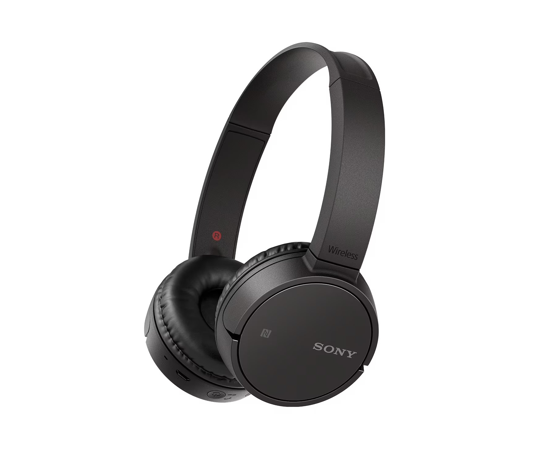 Sony WH-CH500 Wireless On-Ear Headphones, Black